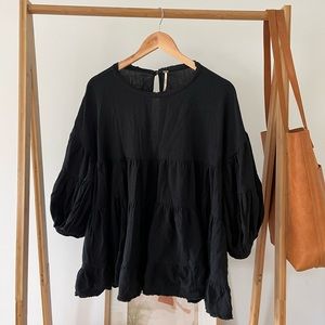 Free People Briana Top in Black